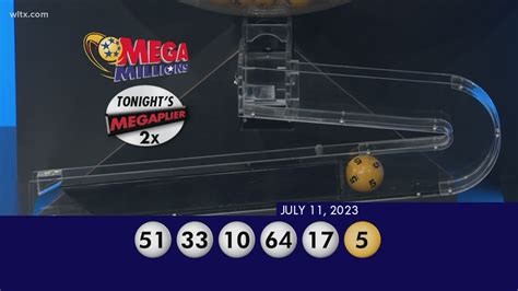 mega millions winning numbers july 11 2023|Mega Millions jackpot hits $500M. See winning numbers for July .